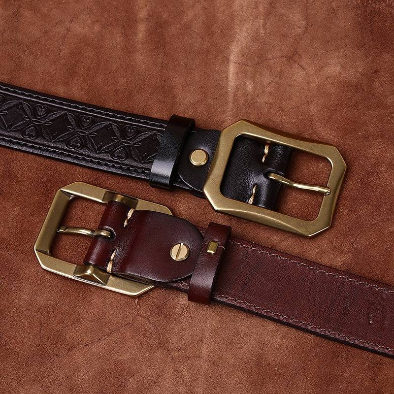 Embossed belt