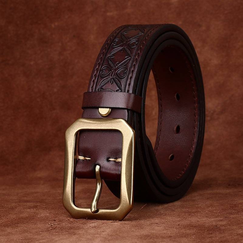 Embossed belt