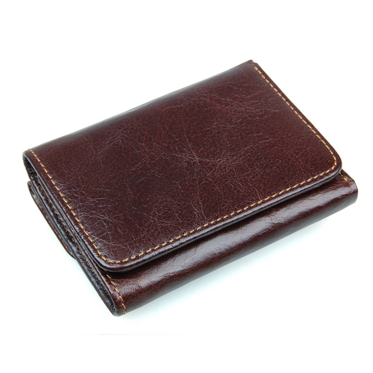 Men's Folding Leather Wallet