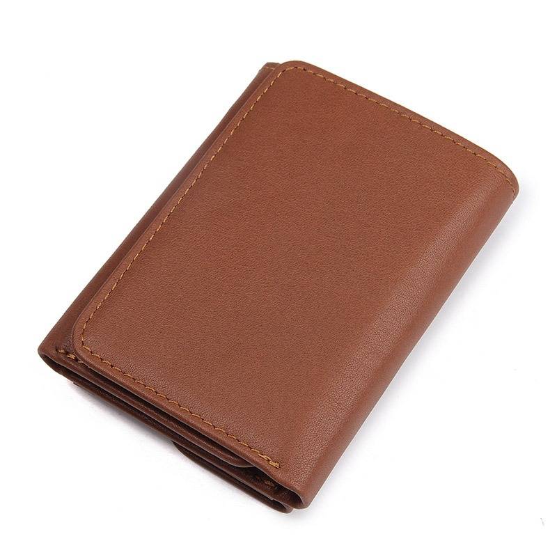 Men's Folding Leather Wallet