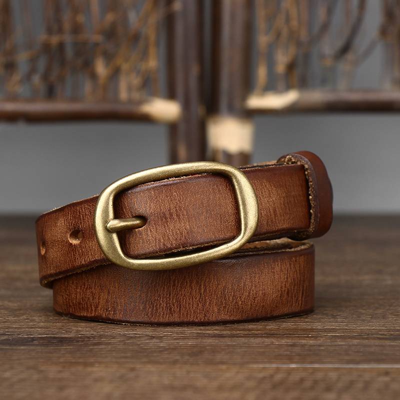 Women's denim belt