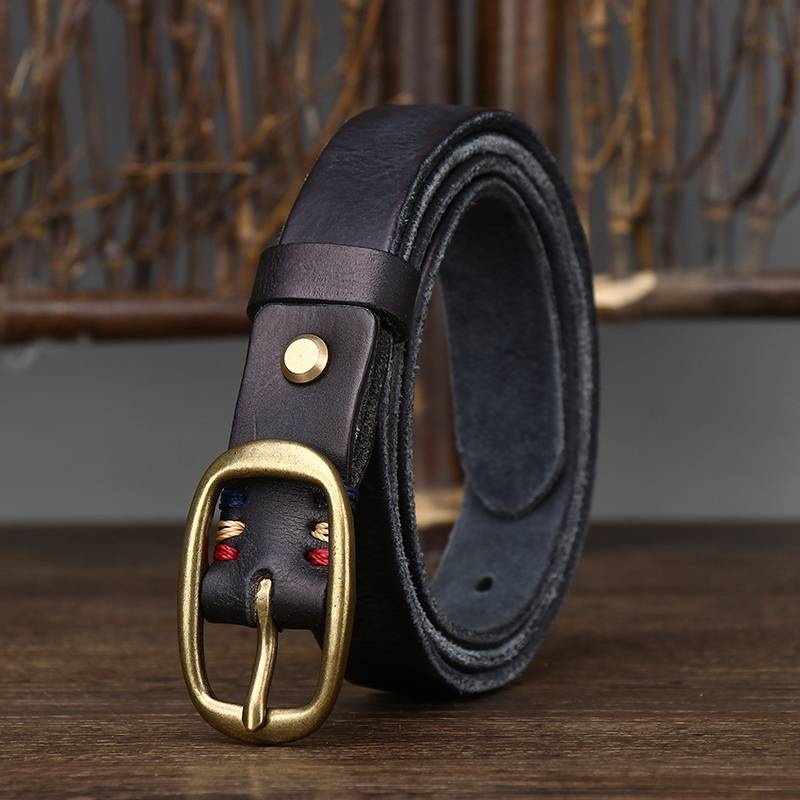 Women's denim belt
