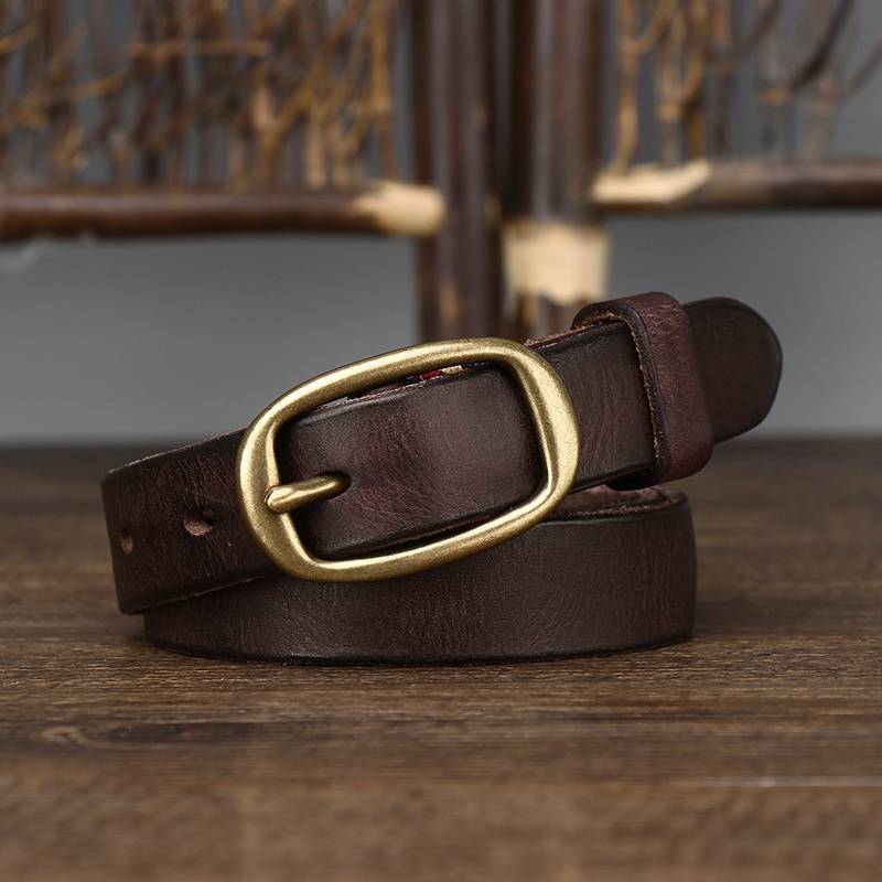 Women's denim belt