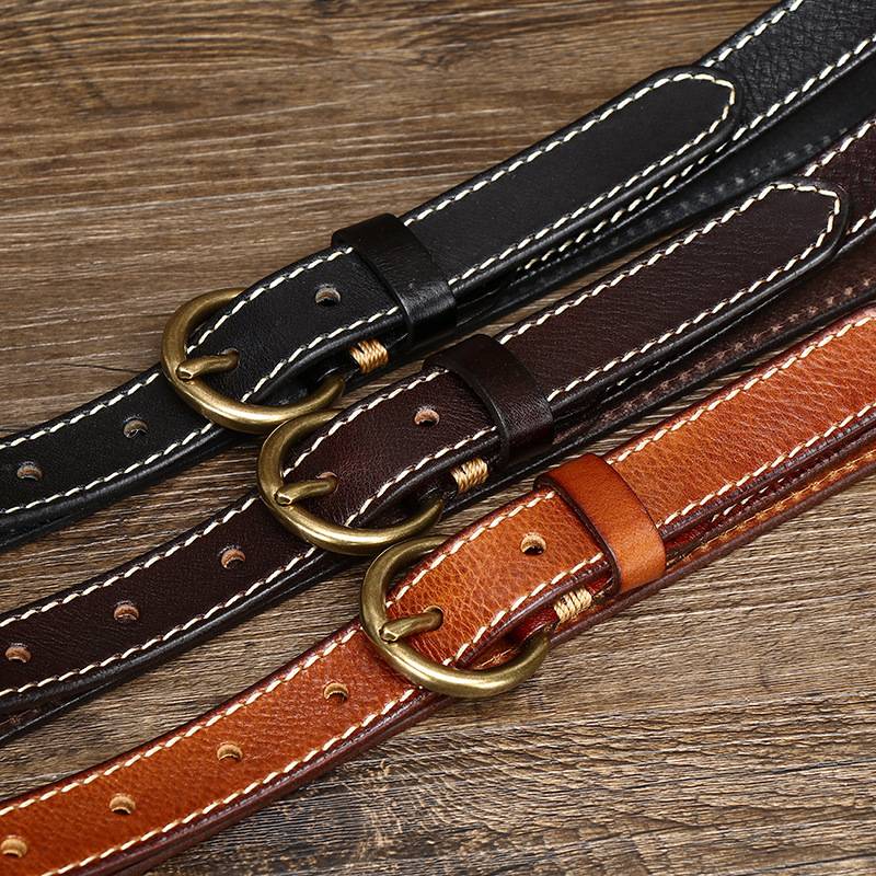 Women's denim belt