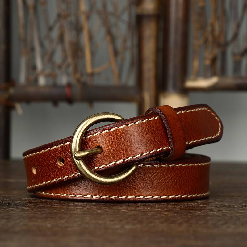 Women's denim belt