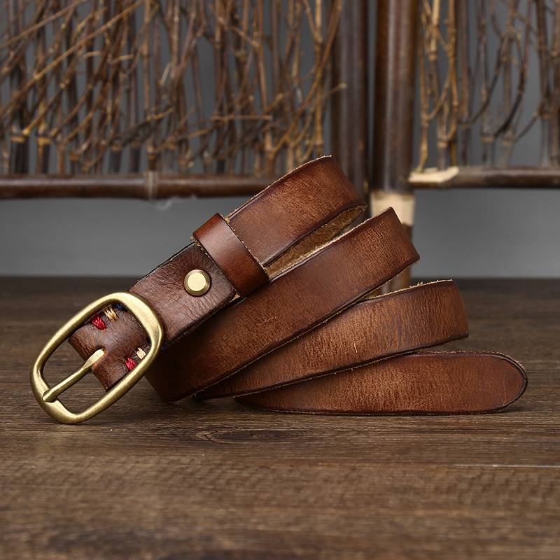 Women's denim belt