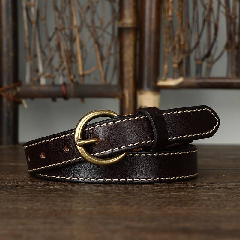 Women's denim belt