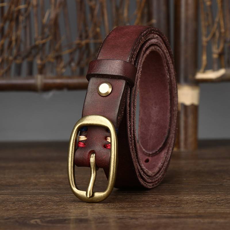 Women's denim belt