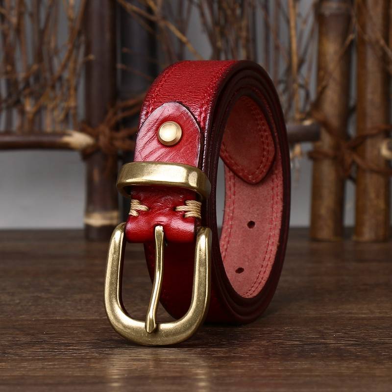 Women's wide belt