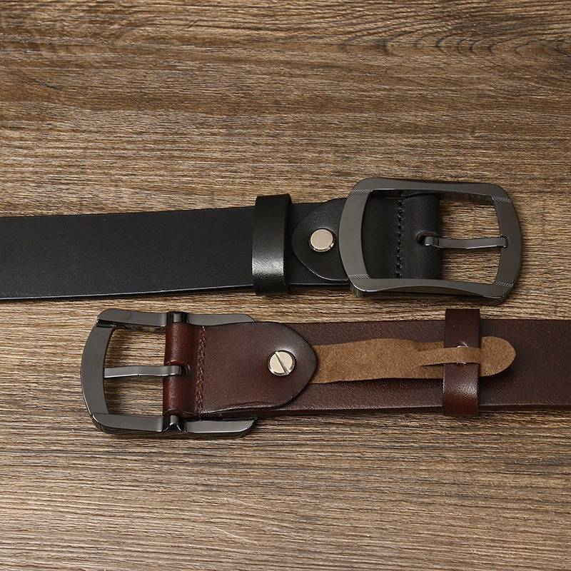black belt mens leather