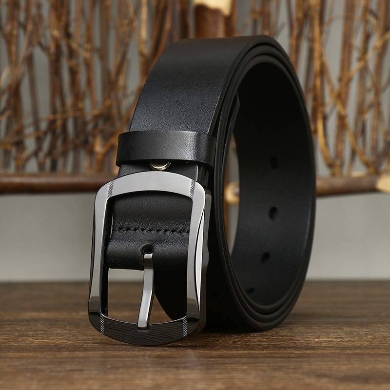 black belt mens leather