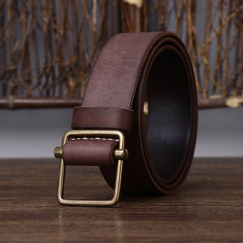 full grain leather belt