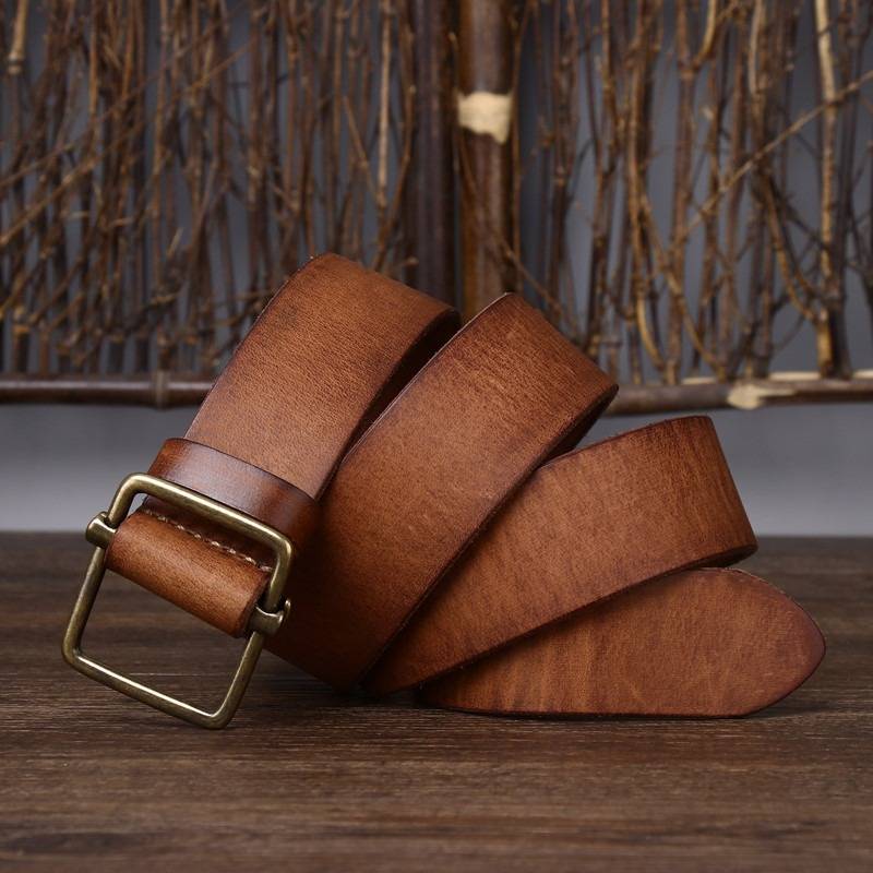 full grain leather belt
