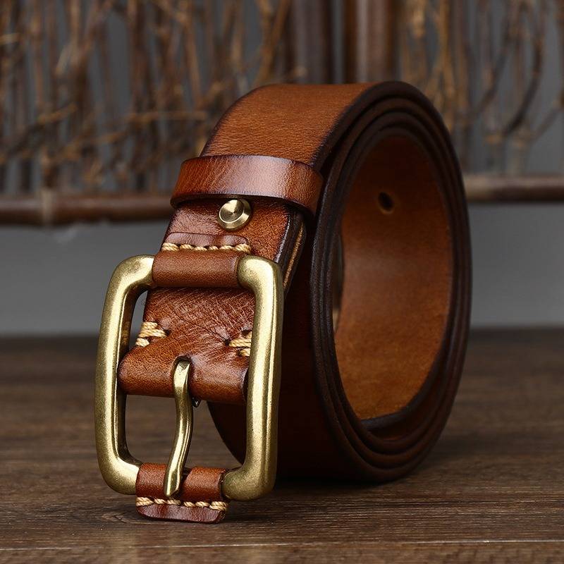 genuine leather belts for men