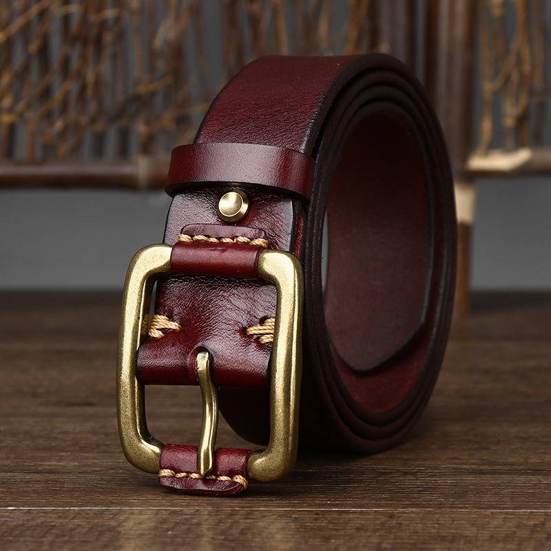 genuine leather belts for men