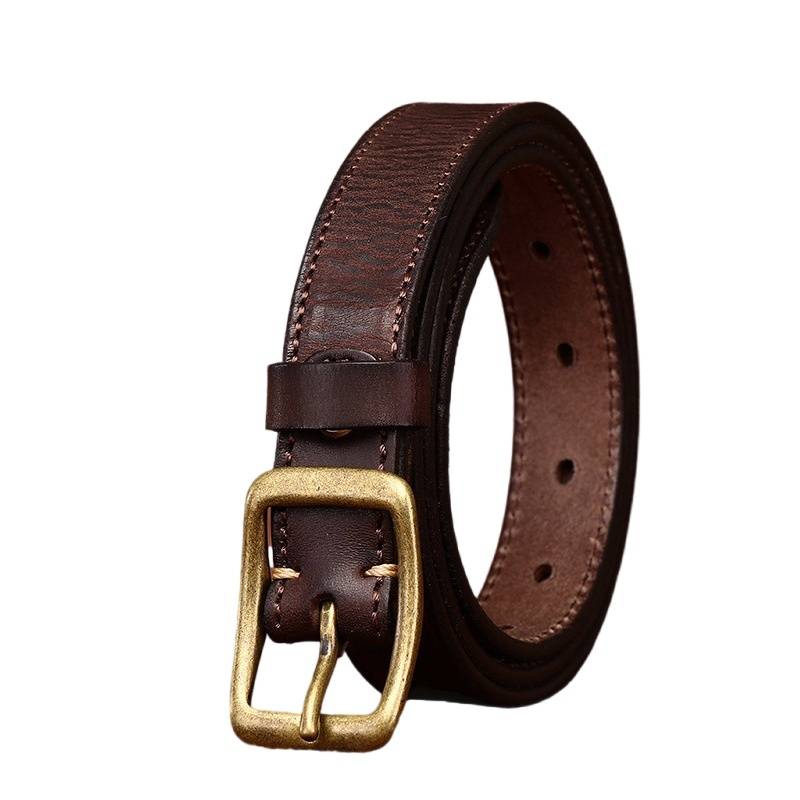 ladies brown belt