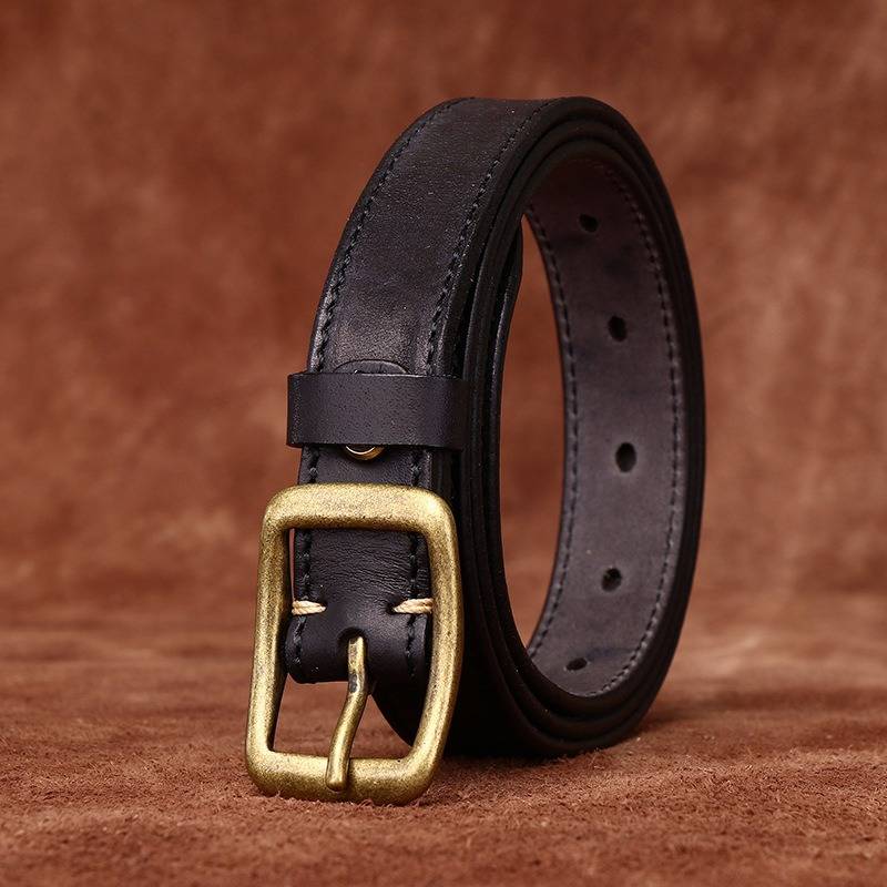 ladies brown belt