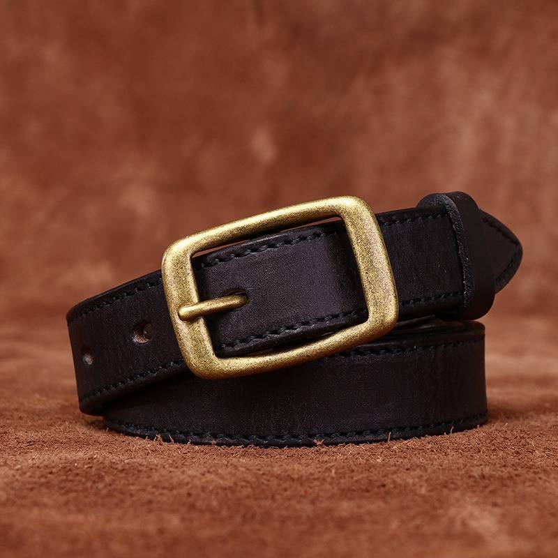 ladies brown belt