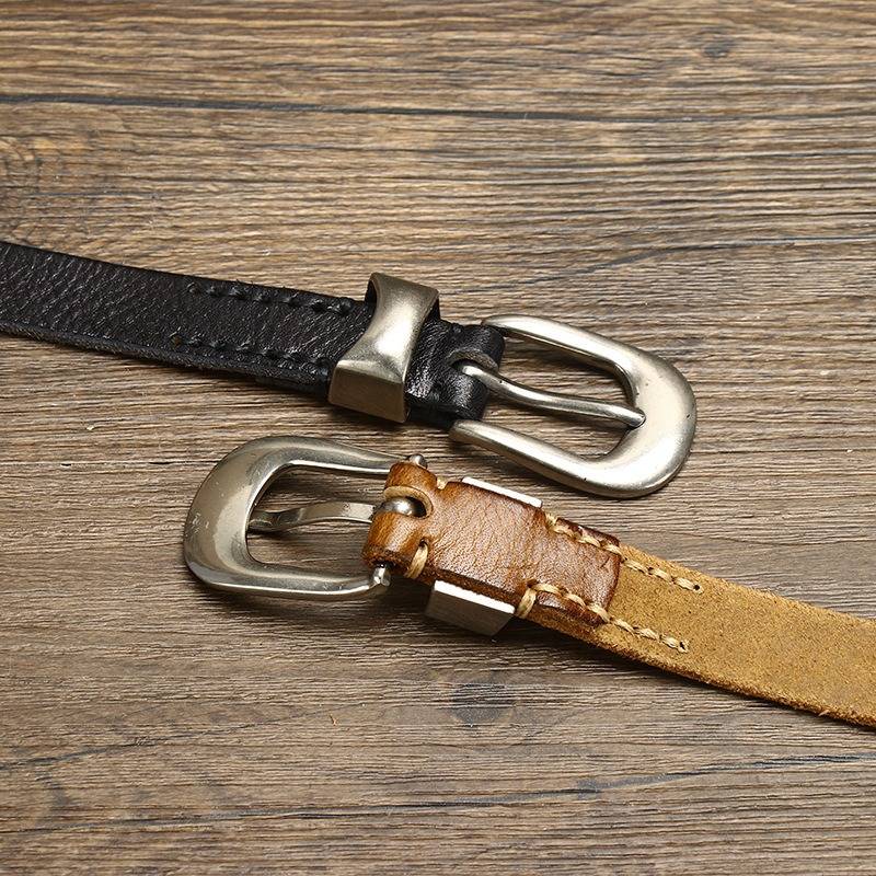 Lässiger Damen-Westerngürtel für Jeans mit Schnalle aus Legierung – 1,8 cm