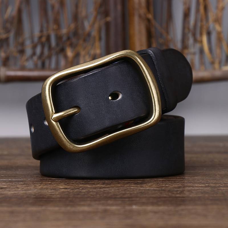 men real leather belt