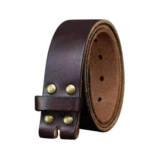 men's buckle less belt