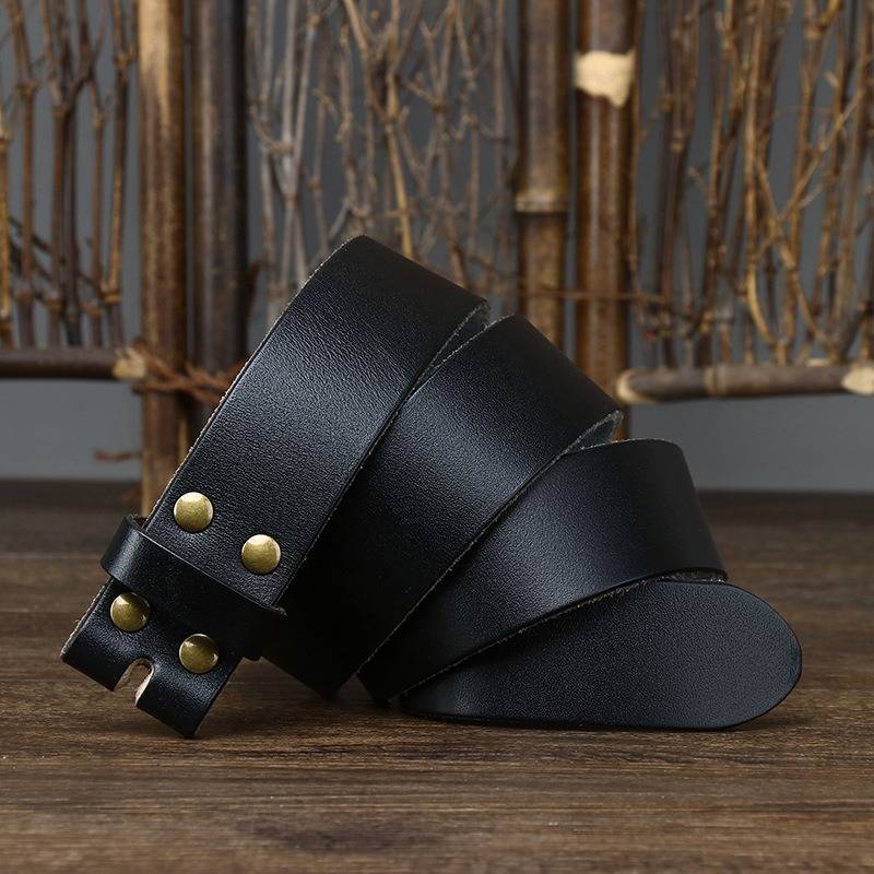 men's buckle less belt