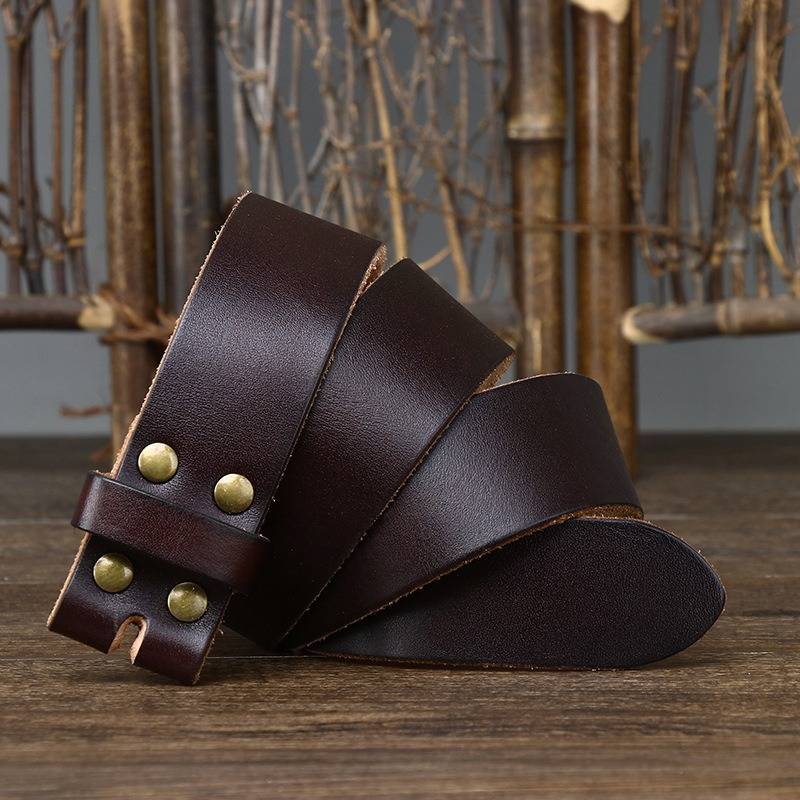 men's buckle less belt