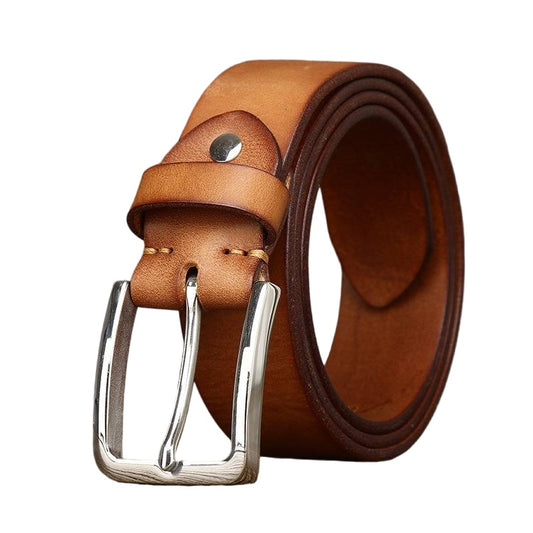 mens brown cowboy belt