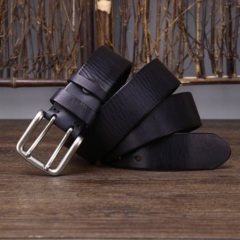 mens double prong belts