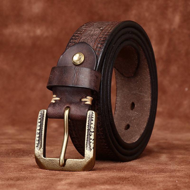 mens red belt