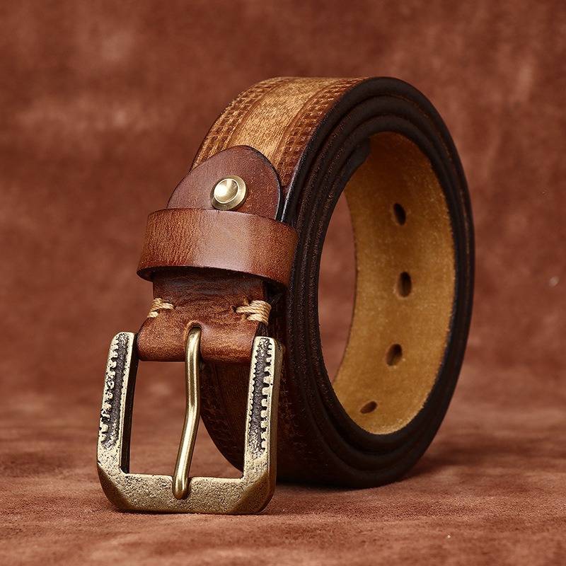 mens red belt