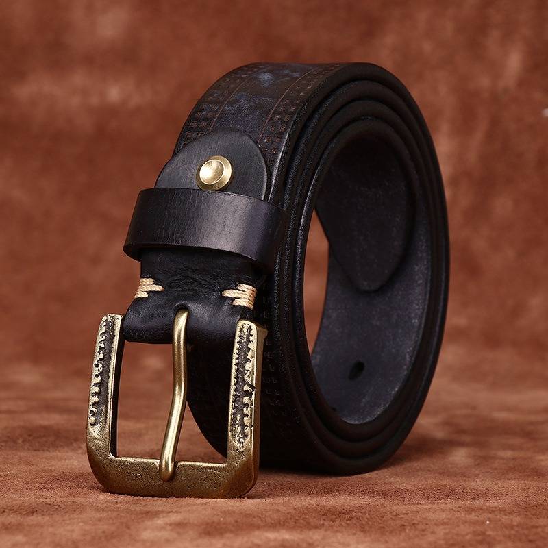 mens red belt