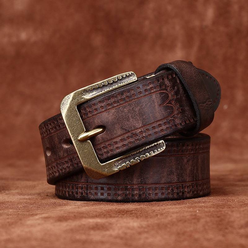 mens red belt