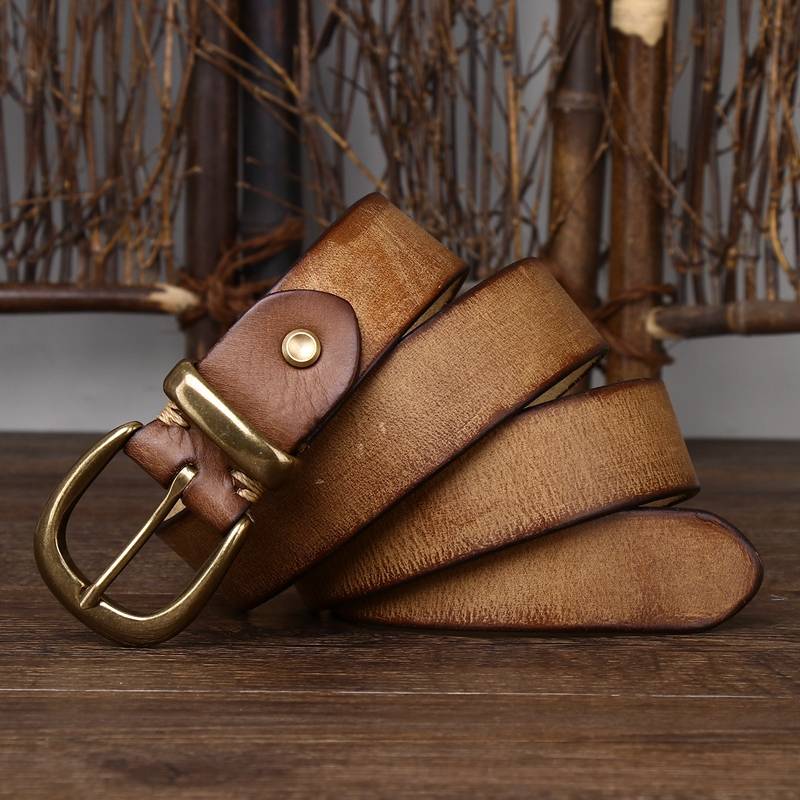 mens tan belts
