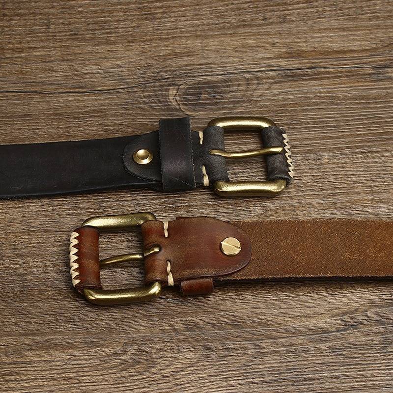 real leather belt