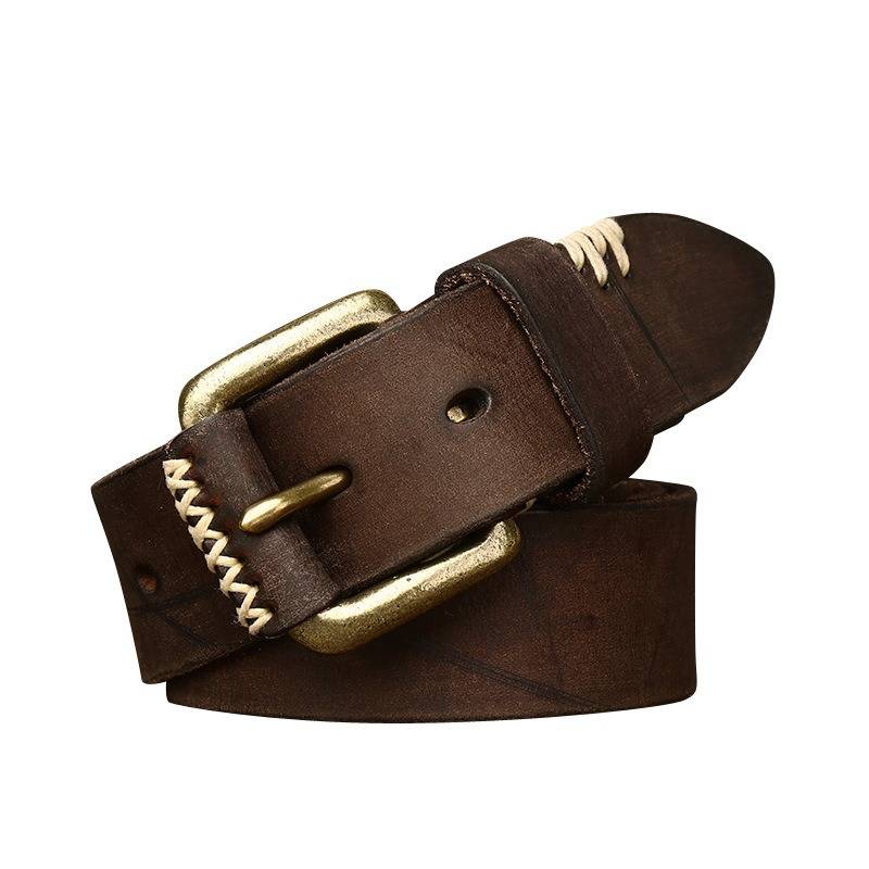 real leather belt