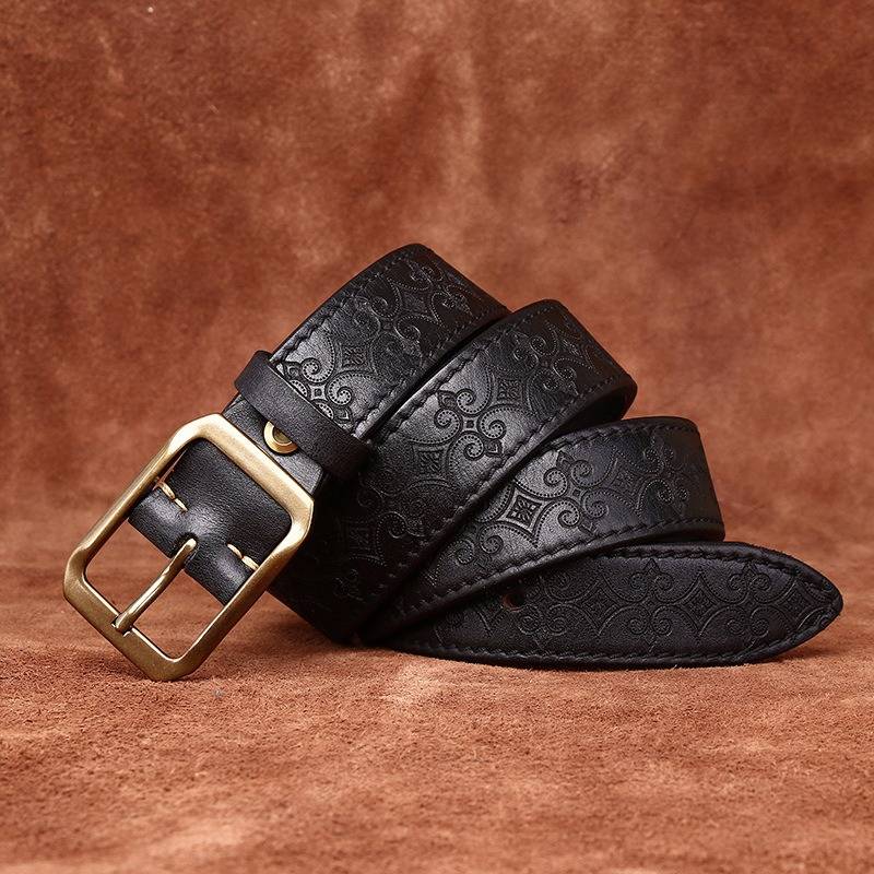 reversible leather belt