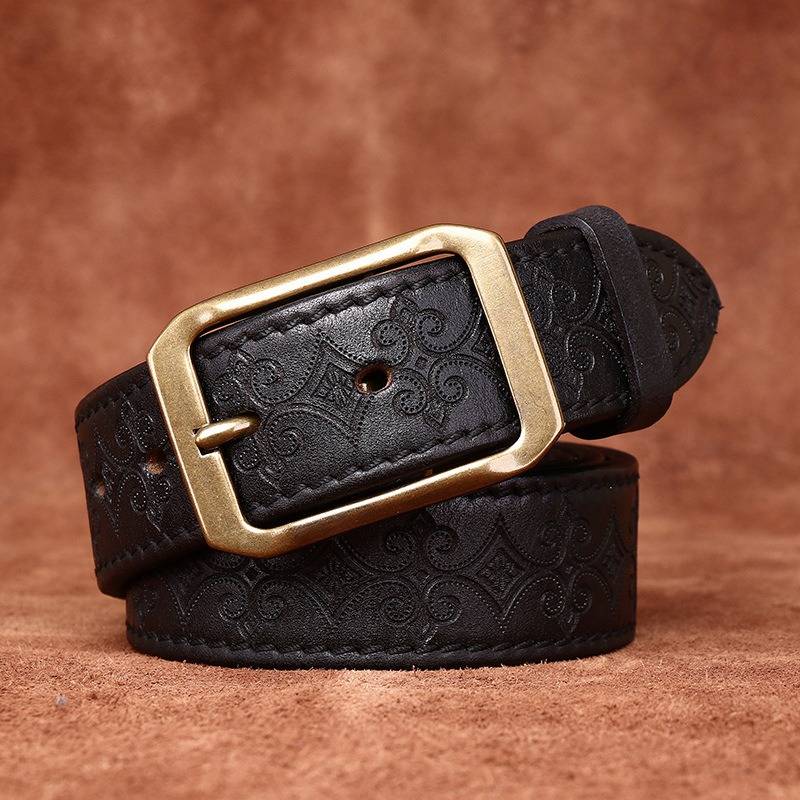 reversible leather belt