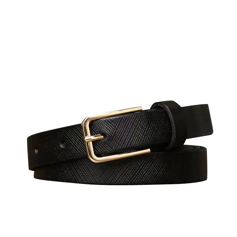 skinny brown belt