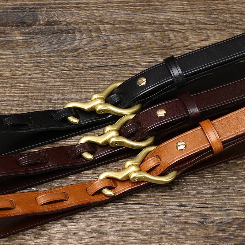 Women's thin belt