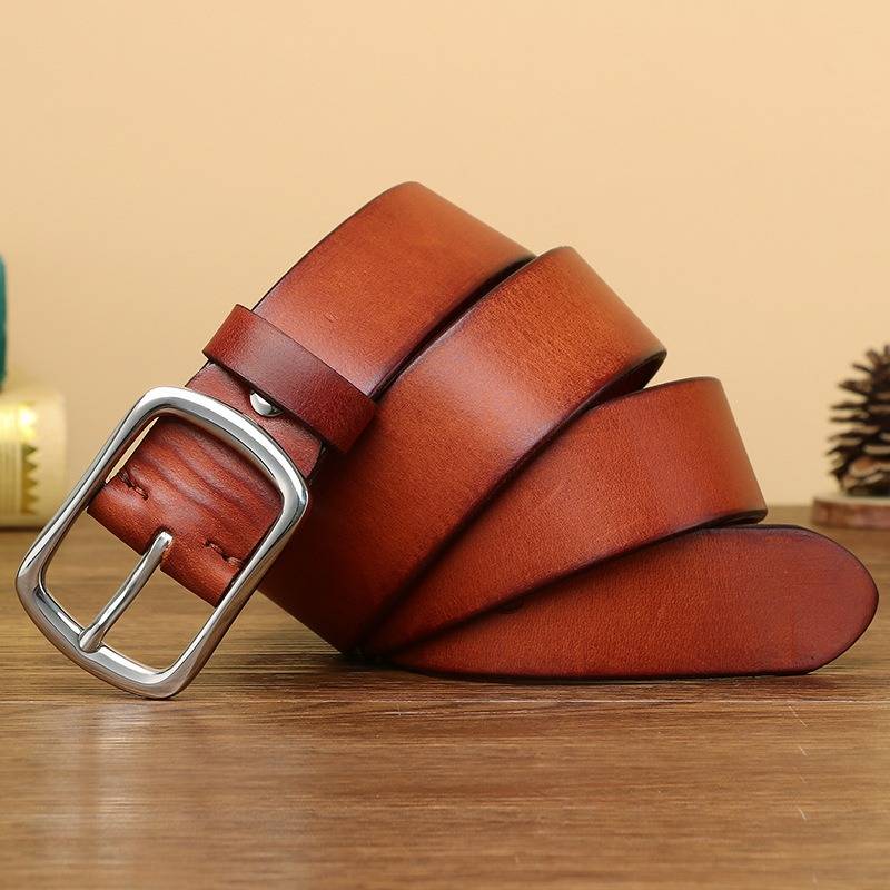 black leather belts