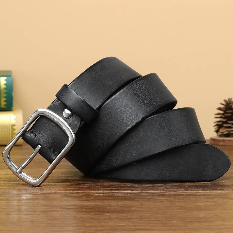 black leather belts 