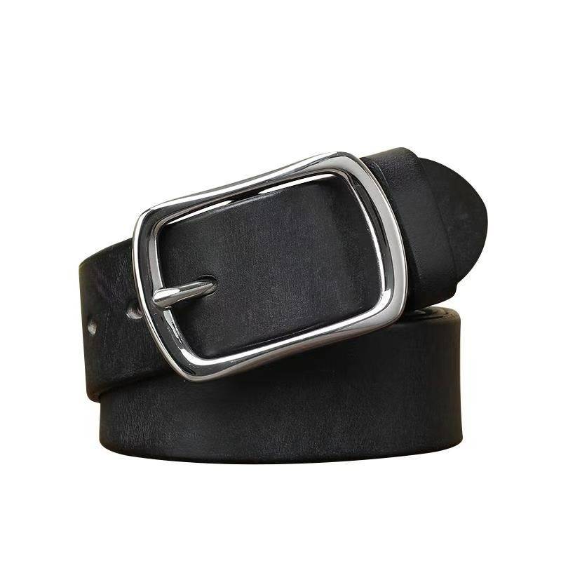 black leather belts 