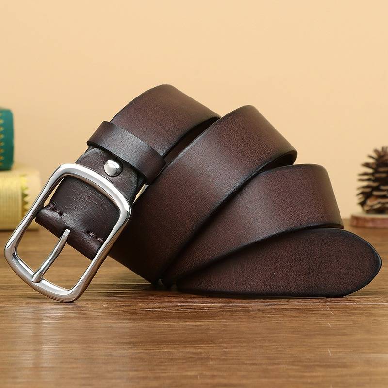 black leather belts