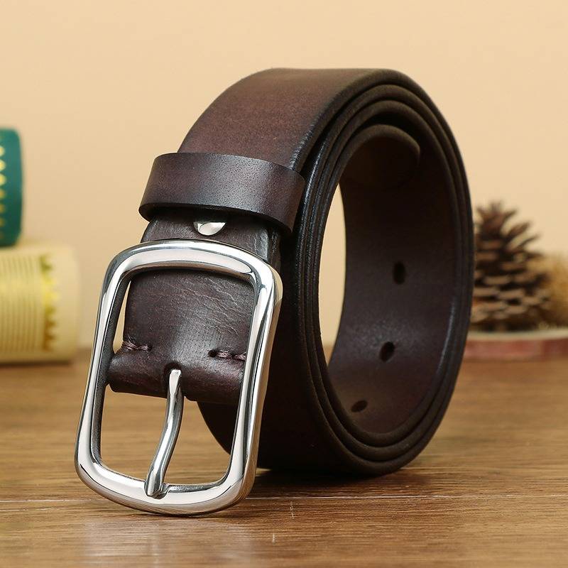 black leather belts