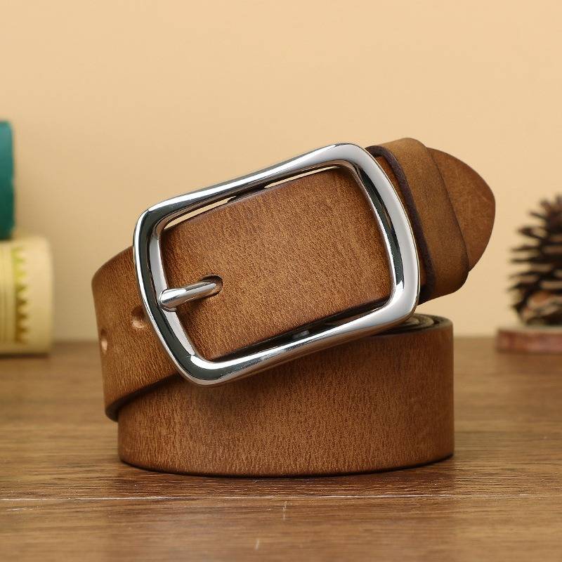 black leather belts