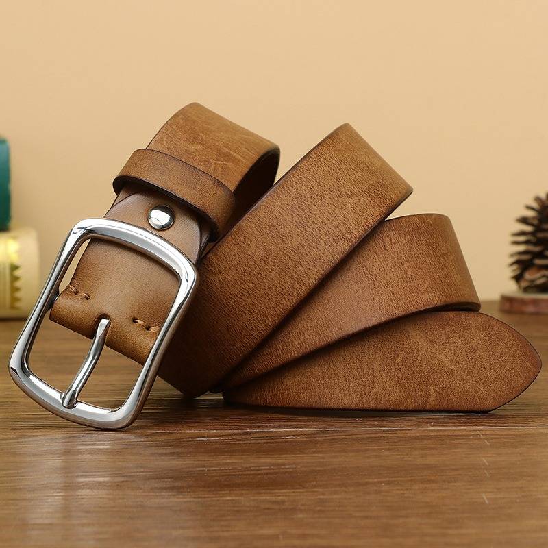 black leather belts