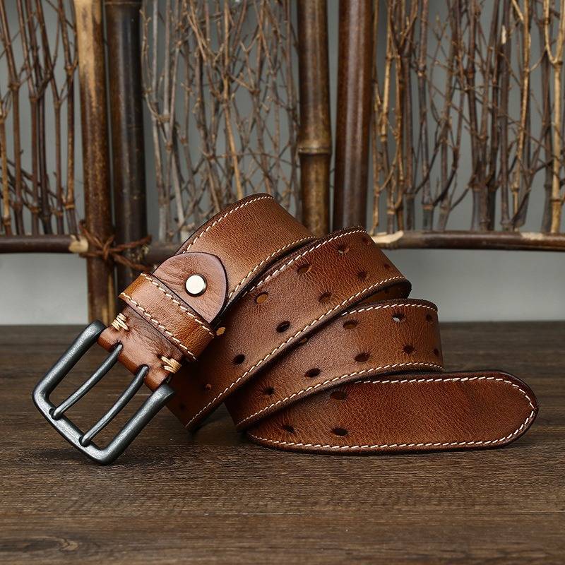 double buckle belt