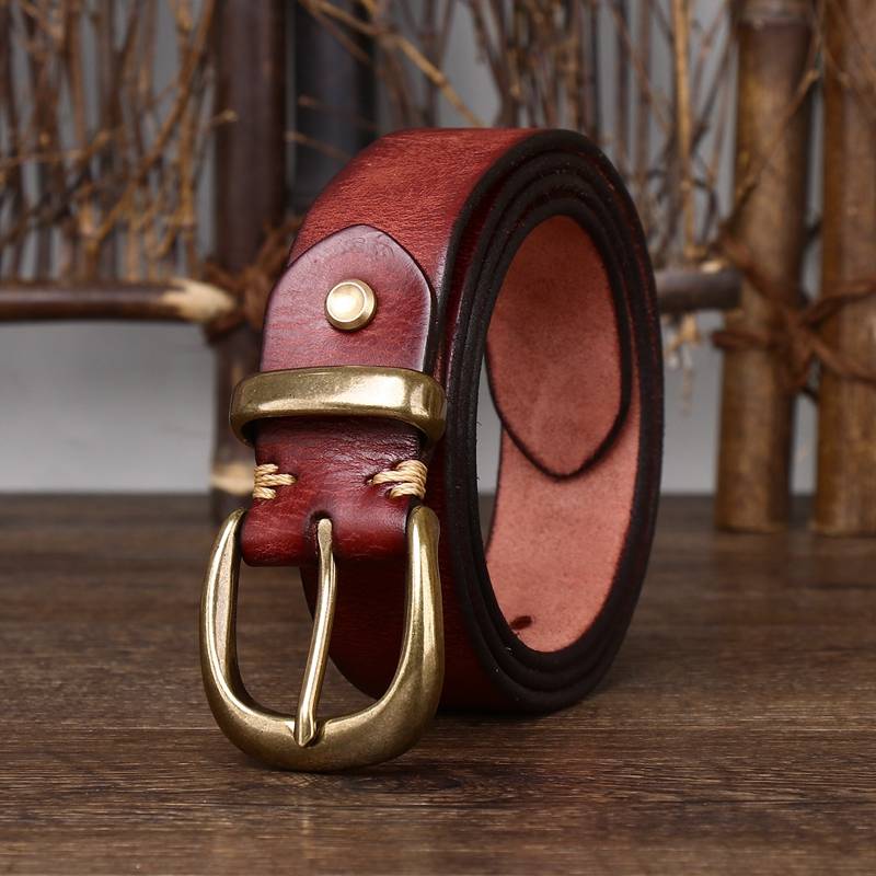 mens tan belts