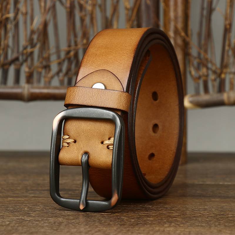 original leather belt for men